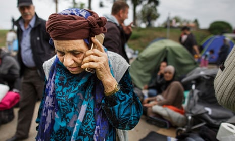 For the thousands of displaced men, women and children in refugee camps around Europe, mobile phones provide a vital connection with home.