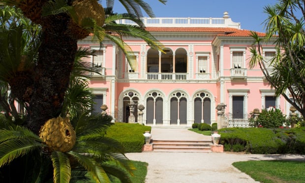 The famous pink mansion, Villa Ephrussi de Rothschild