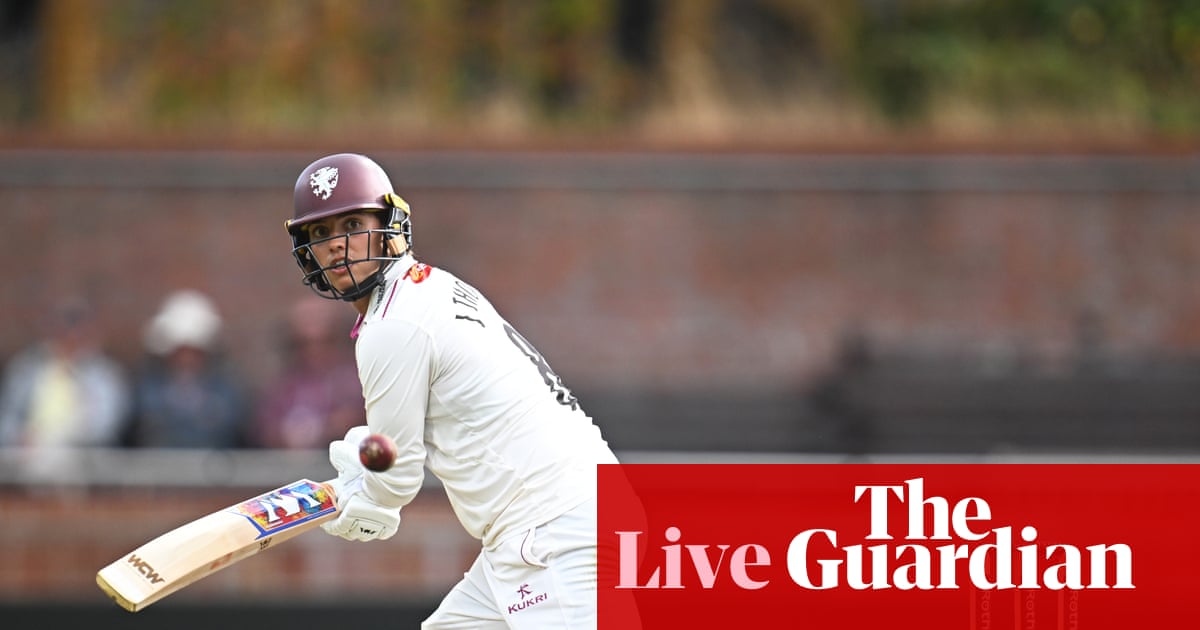 Somerset dominate Glamorgan; Yorkshire struggle against Surrey: county cricket, day one – as it happened