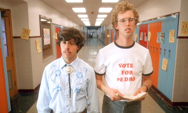 Nerds of a feather … Efren Ramirez and Jon Heder in Napoleon Dynamite.