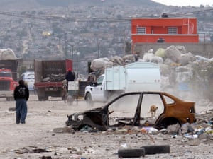 Garbage dump in Chimalhuacan