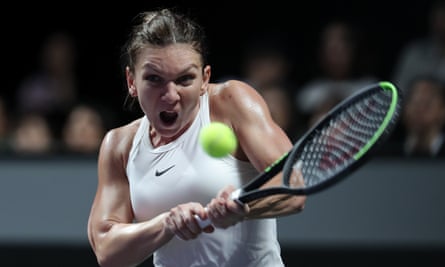 Simona Halep Off To Winning Start In Wta Finals Against Bianca Andreescu Wta Finals The Guardian