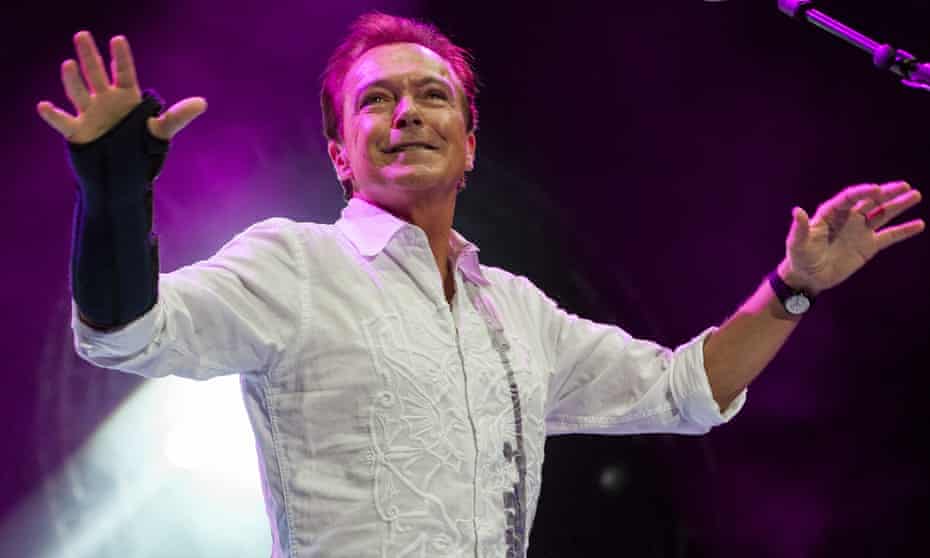 David Cassidy during a 2009 performance in Birmingham, UK.