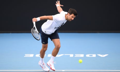 Novak Djokovic tha thứ nhưng sẽ không quên vụ bê bối thị thực Úc khi anh chuẩn bị cho Adelaide International | Novak Djokovic | The Guardian