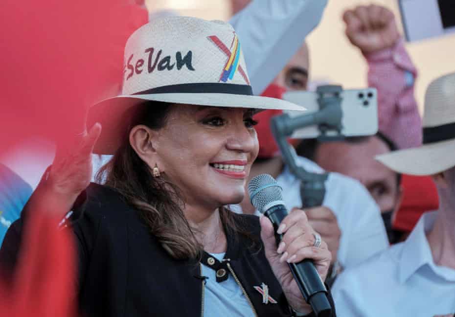 She's the only option': Hondurans hope Xiomara Castro can lead the nation in a new direction | Honduras | The Guardian