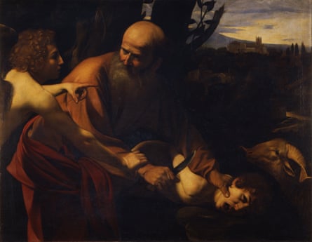 Shock, dread and pleading … Caravaggio’s The Sacrifice of Isaac.