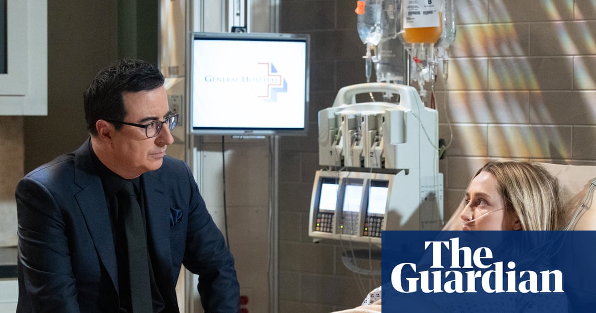 ‘I’d like a dramatic closeup’: John Oliver takes over daytime TV with delightfully wooden soap opera roles