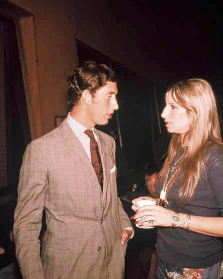 Prince Charles and Barbra Streisand in 1974