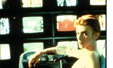The Man Who Fell to Earth - 1976. David Bowie was an expert manipulator of media - be it music, art or video