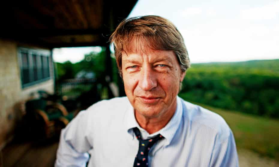 PJ O’Rourke at his home in Sharon, New Hampshire, in 2009.