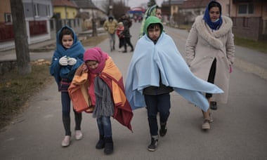 refugees Flee To Slovakia Amid Russia’s Attack On Ukraine