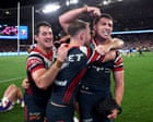 NRL grand final 2026: Sydney Roosters 19-18 Newcastle Knights – as it happened
