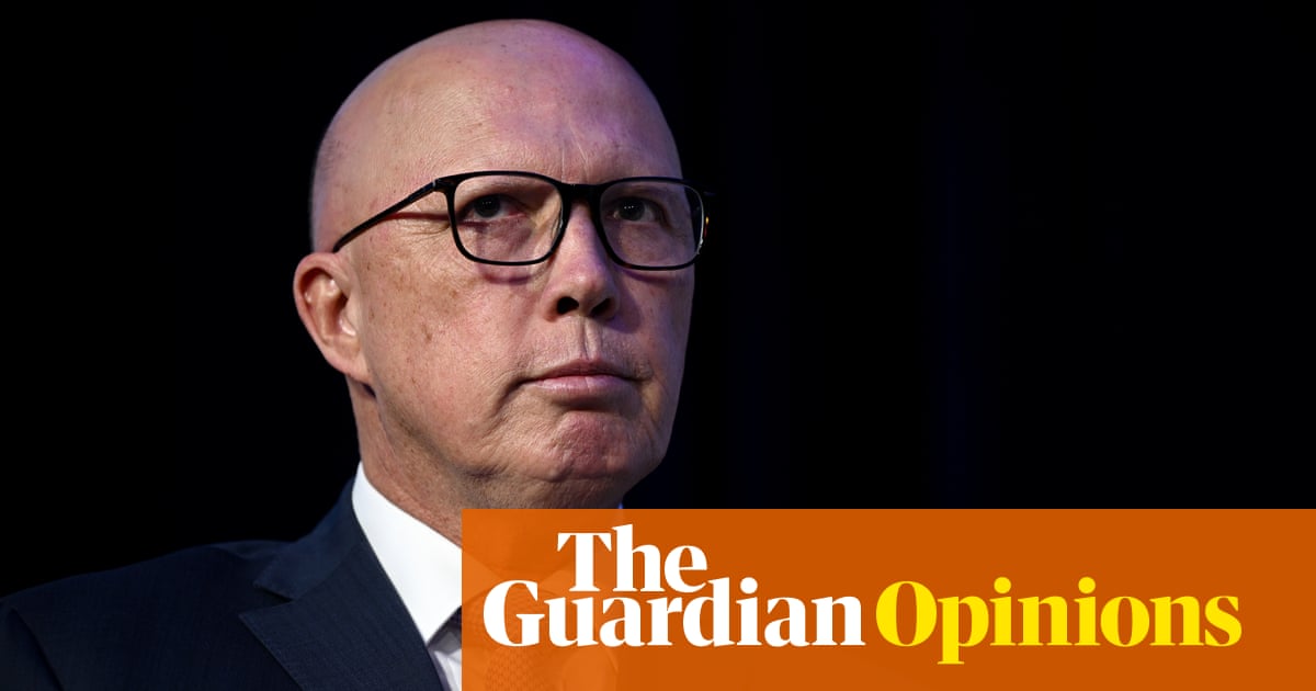 Dutton’s plan to save Australia with nuclear comes undone when you look between the brushstrokes | Graham Readfearn