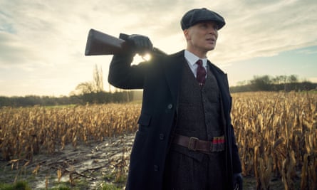 Actor Cillian Murphy as Tommy Shelby in Peaky Blinders