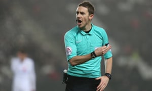 The referee Ben Toner will take charge of a League Two match rather than Blackpool’s game at home to Portsmouth.
