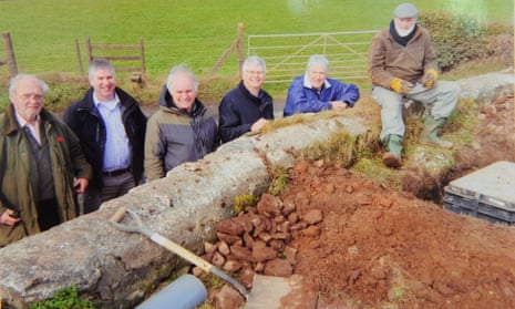 Villagers from Michaelston y Fedw, population 300, dug miles of trenches to install their own fibre broadband cables.