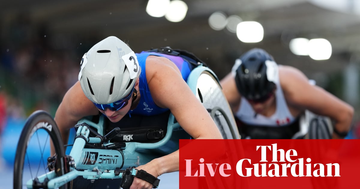 Commonwealth Games day seven: women’s wheelchair 1500m to be restaged – live news