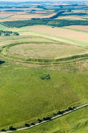 Barbury Castle.