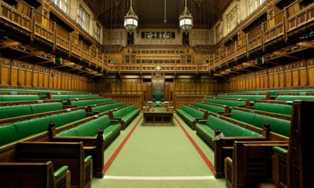 Commons chamber.