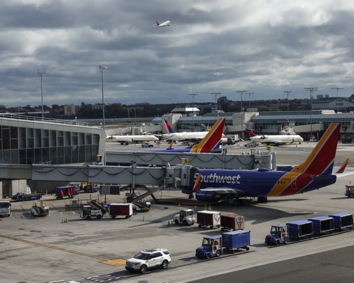 Flights delayed across US amid air traffic controller shortages as shutdown drags on