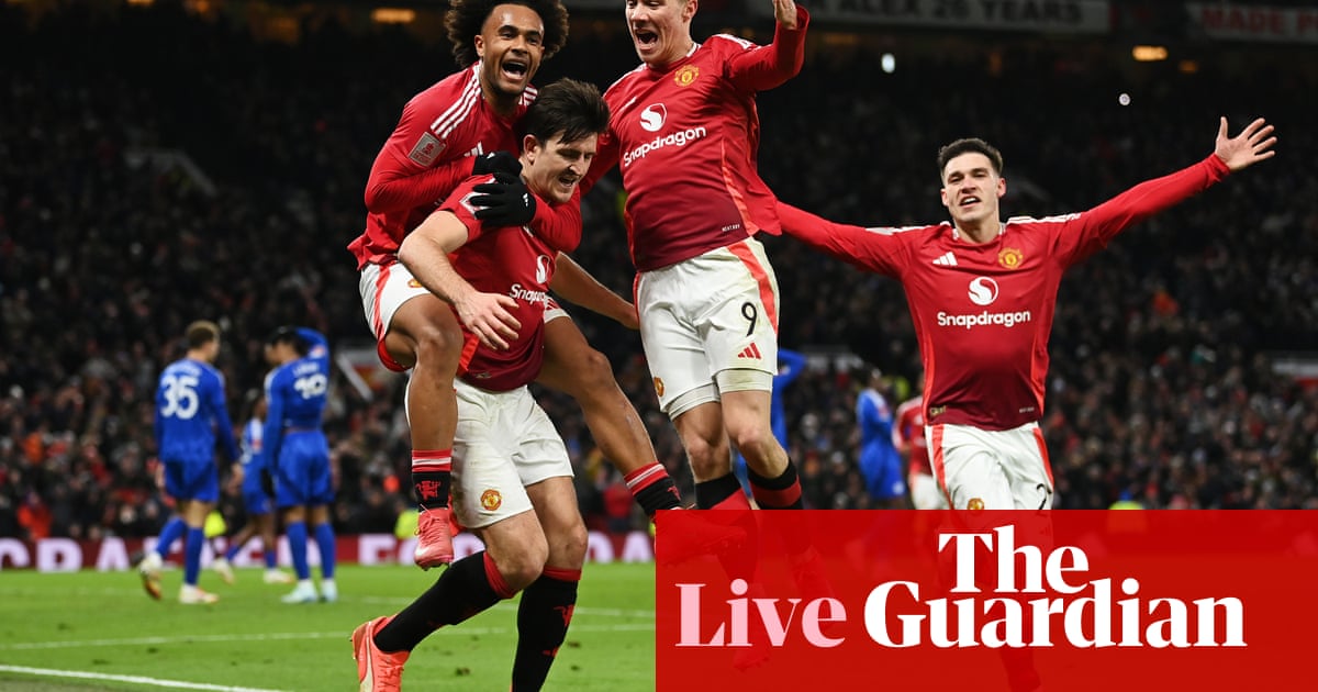Manchester United 2-1 Leicester: FA Cup fourth round – as it happened