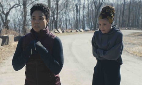 Regina Hall, left, and Amber Gray in Master.