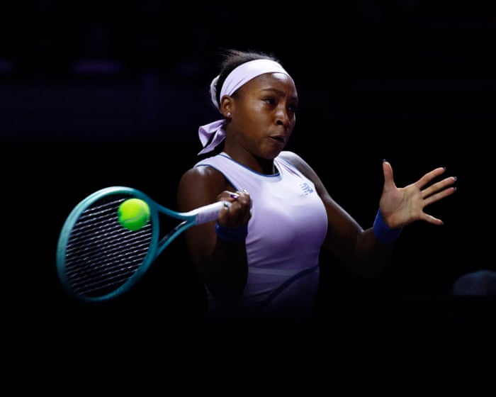WTA Finals tennis: Coco Gauff v Jasmine Paolini, Aryna Sabalenka v Jessica Pegula – live