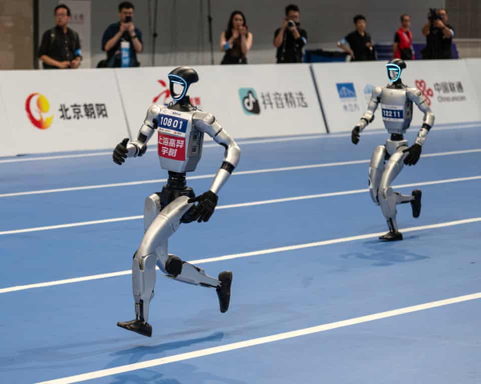 Robots humanoïdes en compétition