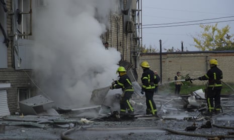 Car bomb explosion near local TV station in Melitopol