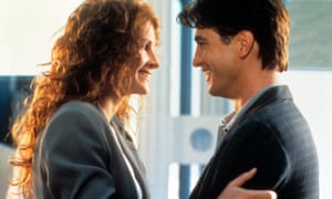 Dermot Mulroney junto a Julia Roberts en la boda de mi mejor amigo