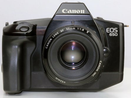 Canon EOS 650 SLR 35mm film camera