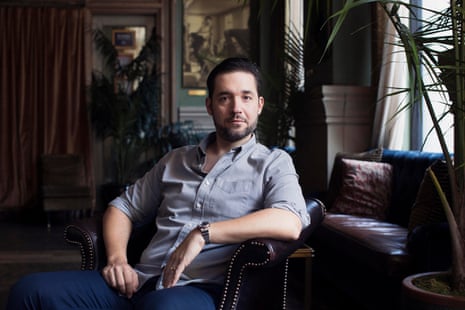 Alexis Ohanian, entrepreneur, investor, and a co-founder of Reddit, at the Soho Grand in NYC, October 2019.