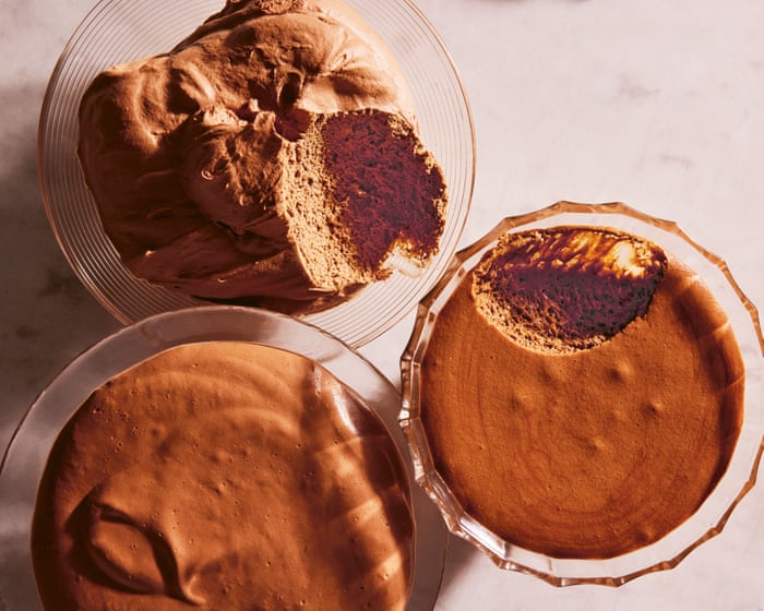 Three plant-based chocolate mousse recipes by Philip Khoury