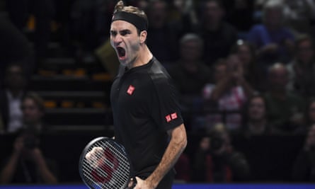 Roger Federer Delivers Masterclass In Win Over Novak Djokovic At Atp Finals Atp World Tour Finals The Guardian