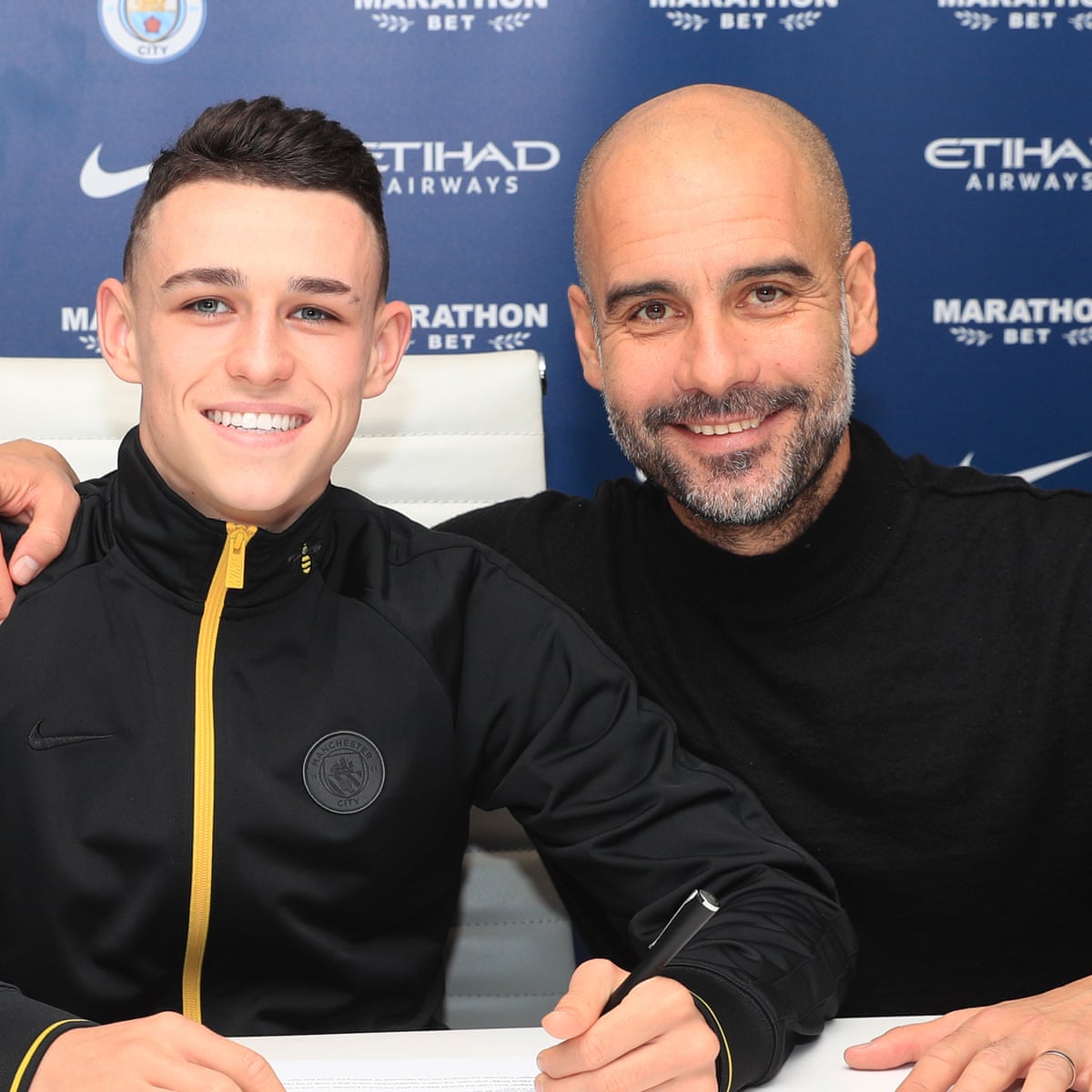 Pep Guardiola Wants To Hear More From Manchester City S Shy Phil Foden England The Guardian
