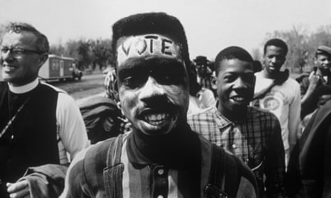 Protesters on one of 1965’s Selma to Montgomery voting rights marches