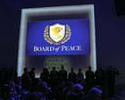 Davos onlookers notice Trump’s ‘board of peace’ logo resembles UN emblem
