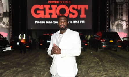 The Lazarus effect … Curtis Jackson attends the Hamptons premiere of Power Book II: Ghost.