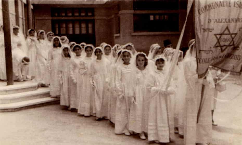 Egyptian Jews in Alexandria when the community was more numerous.