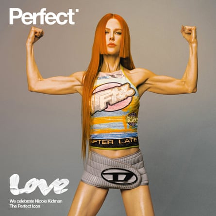 « L'une des plus grandes preneuses de risques de la mode »… Nicole Kidman en couverture du magazine Perfect.