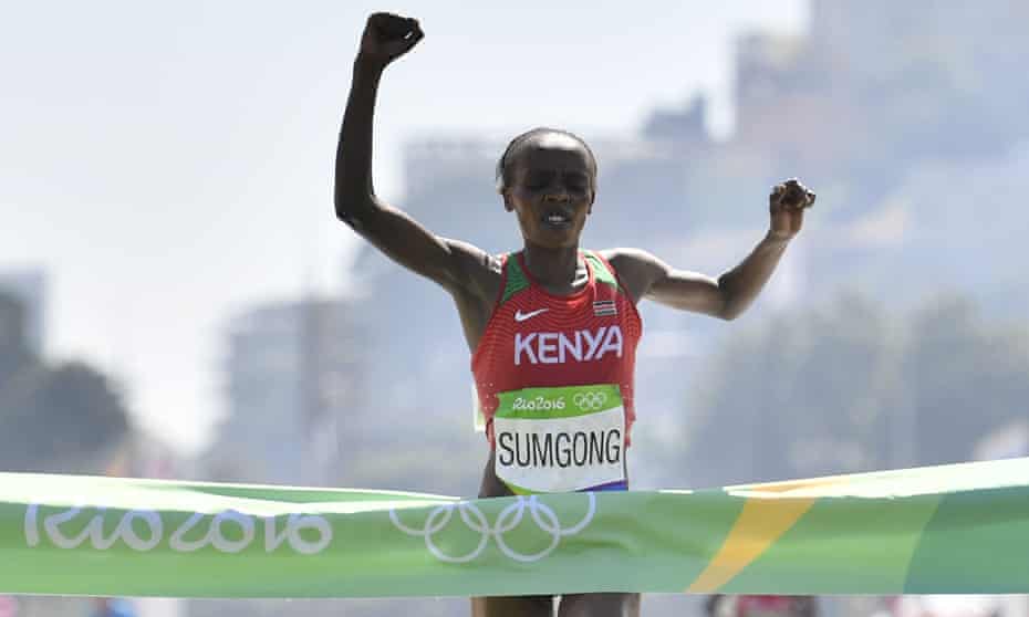 Olympic Marathon Gold Medal Winner Sumgong Tests Positive For Epo Drugs In Sport The Guardian Olympic Marathon Gold Medal Winner Sumgong Tests Positive For Epo Drugs In Sport The Guardian