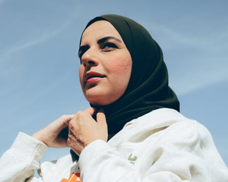 Leqaa Kordia at Yaffa Coffee and Kunafa in Paterson ,New Jersey Monday 30th March 2026 Paterson, NJ Amir Hamja for The Guardian