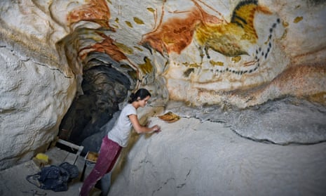 A dedicated team of artists have worked for three years to create the Lascaux replica.