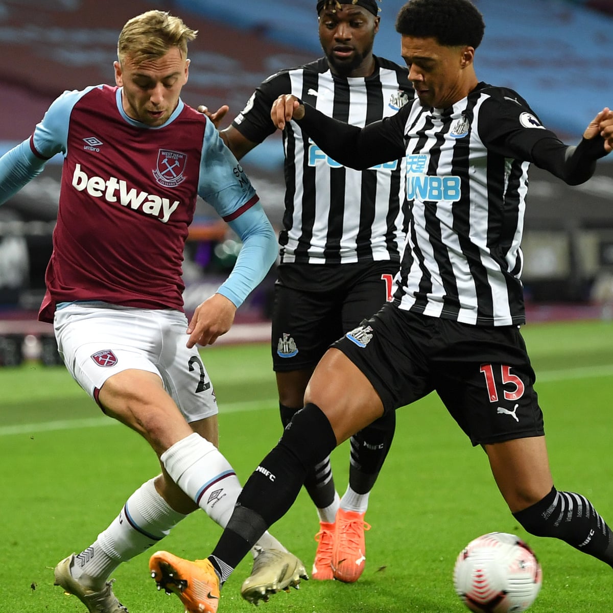 1 West Ham United V Newcastle United Premier League Live Football The Guardian