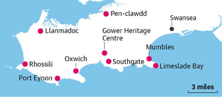 Gower map