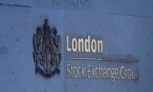 The London Stock Exchange Group offices are seen in the City of London.