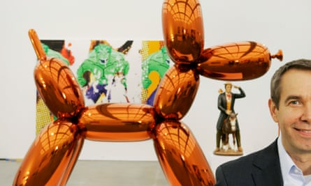 Jeff Koons holds the sale record for a piece of art by a living artist with Balloon Dog (Orange),