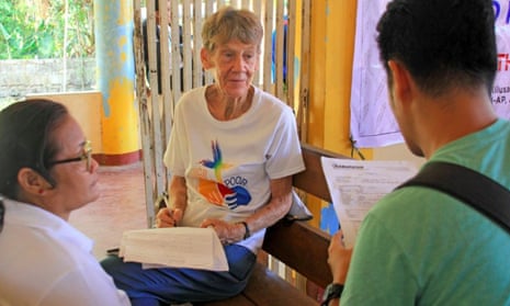 Sister Patricia Fox, the Australian nun detained in the Philippines
