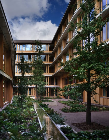 A sense of pastoral benevolence … the central courtyard.