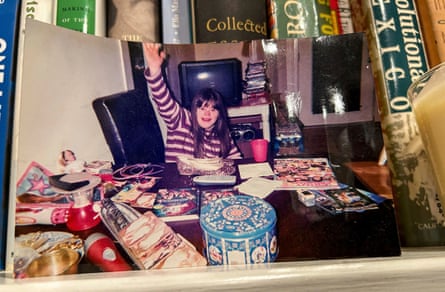 A photo of Ariel taken in 2006 sits on a bookshelf in writer Jason Berry’s home.